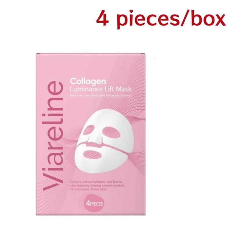Korean Sheet Mask Collagen Overnight Facial Mask Moisturizing Grape Seed Oil Nourishing