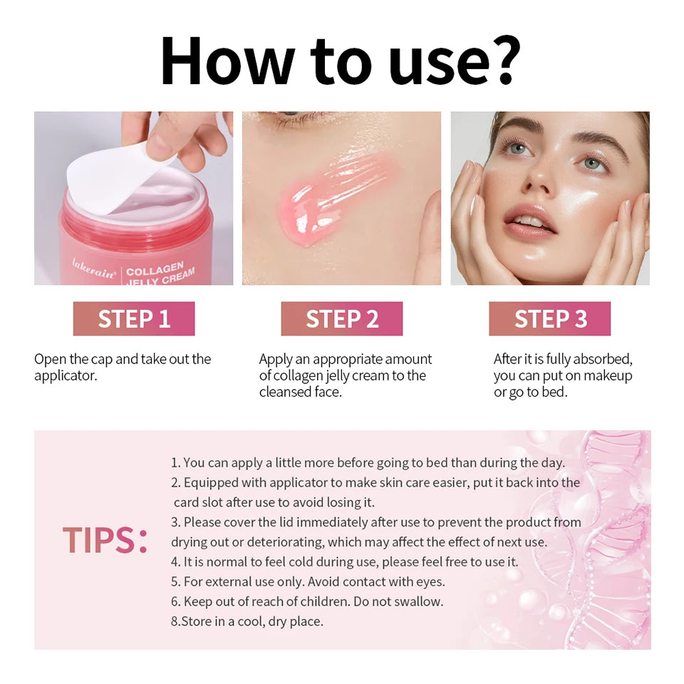 Moisturizing Collagen Jelly Cream – Anti-Aging & Firming