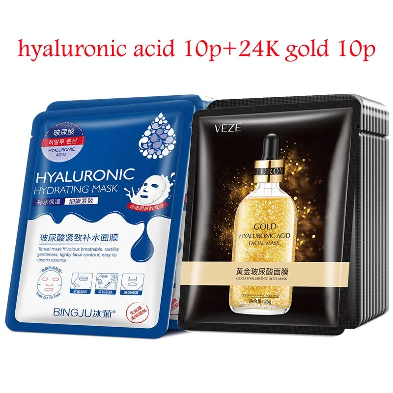 Snail Collagen Sheet Masks – Pack of 20