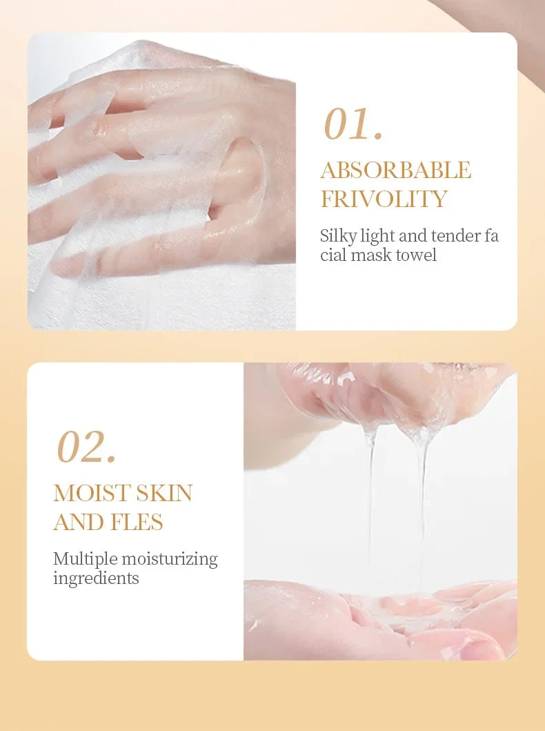 Snail Collagen Sheet Masks – Pack of 20