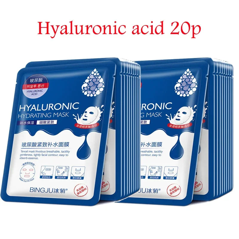 Snail Collagen Sheet Masks – Pack of 20