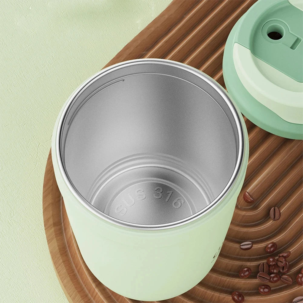 Automatic Self-Stirring Mug, Coffee and Milk Mixing Cup, Magnetic Stirring, Stainless Steel Electric Blender, 400ml