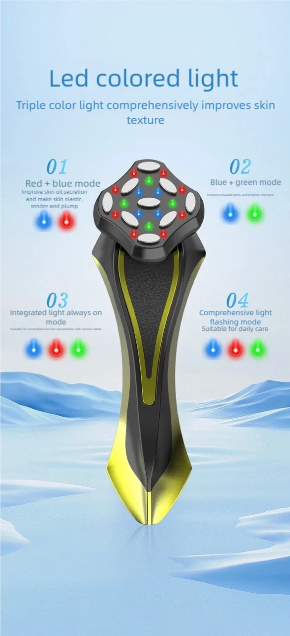 3D Gold RF Face Lifting Device