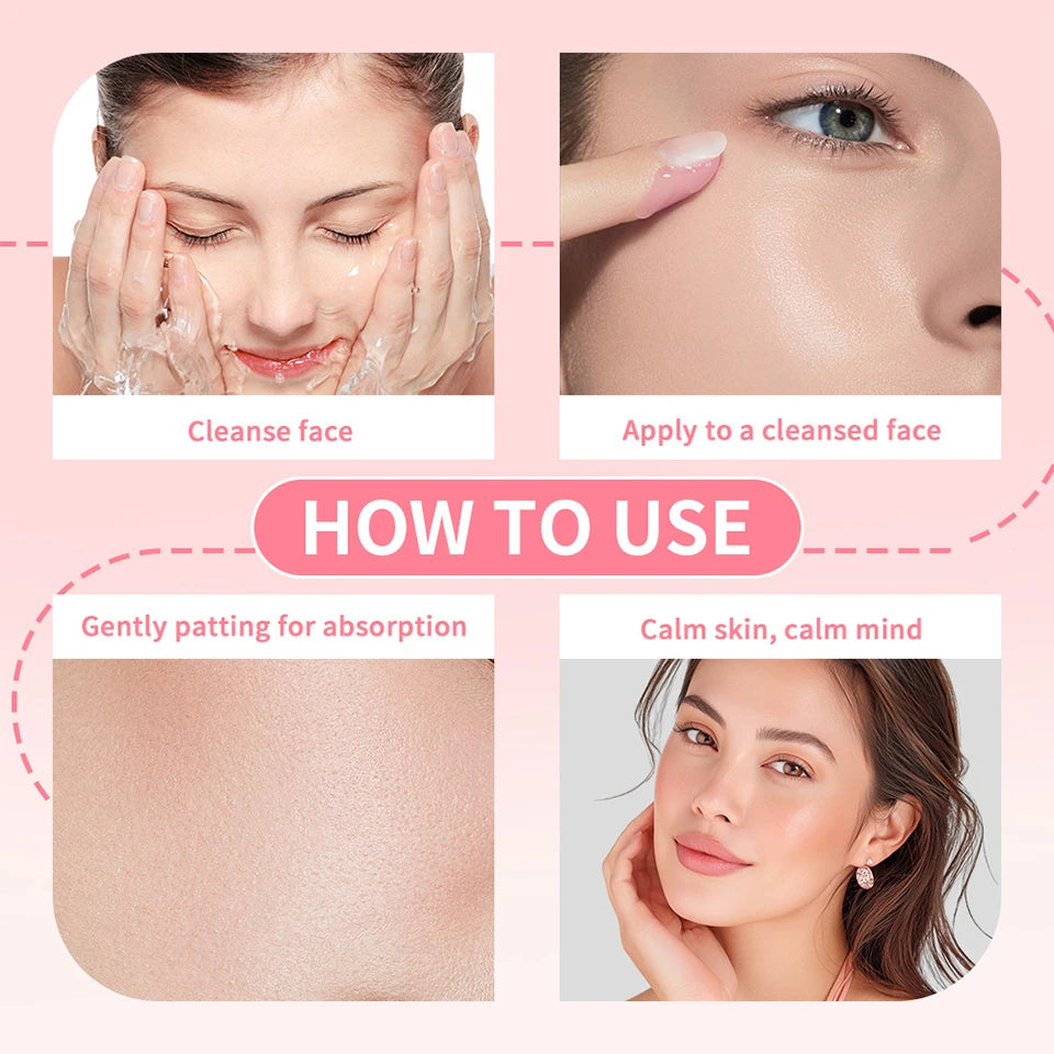 Lakerain Salmon DNA PDRN Pink Peptide Serum Smooth Face Skin Pink Glow Essence Moisturizing Hydrating Korean Skincare Product