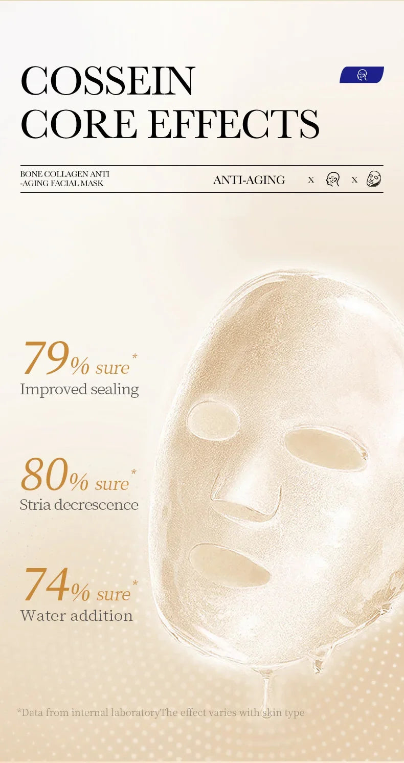 Snail Collagen Sheet Masks – Pack of 20