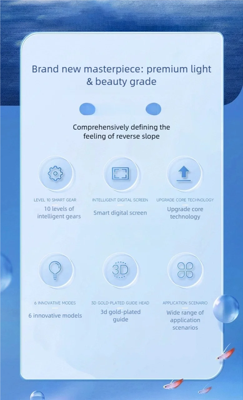 3D Gold RF Face Lifting Device