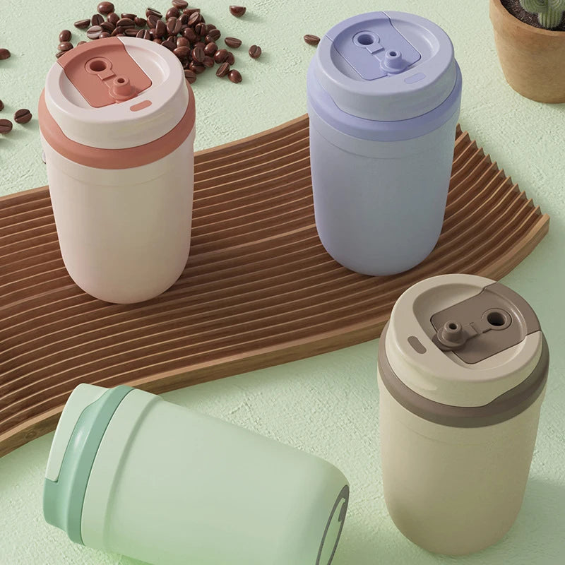 Automatic Self-Stirring Mug, Coffee and Milk Mixing Cup, Magnetic Stirring, Stainless Steel Electric Blender, 400ml