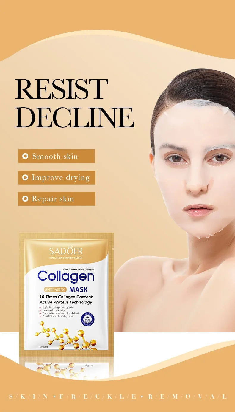 Snail Collagen Sheet Masks – Pack of 20